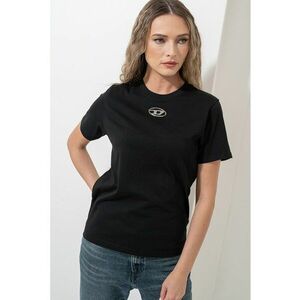 Tricou cu decolteu la baza gatului si detaliu logo imagine