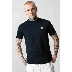 Tricou de bumbac cu logo pe piept imagine