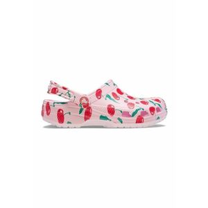 Saboti slingback cu model fructe Classic imagine