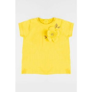 Tricou cu aplicatie in forma de floare imagine
