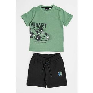 Set de tricou si pantaloni scurti din bumbac cu imprimeu imagine