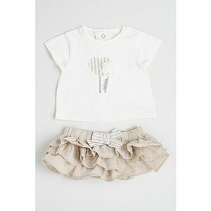 Set de tricou si fusta cu imprimeu - 2 piese imagine
