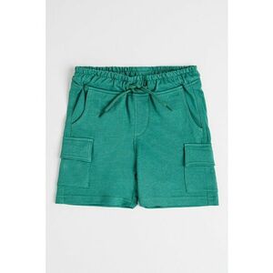Pantaloni scurti cu snur de ajustare si buzunare cargo imagine