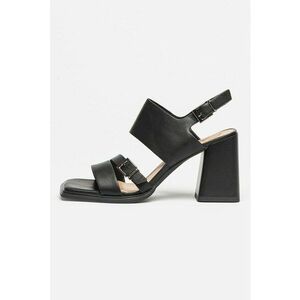 Sandale slingback de piele ecologica imagine