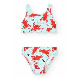 Costum de baie din doua piese cu design grafic imagine