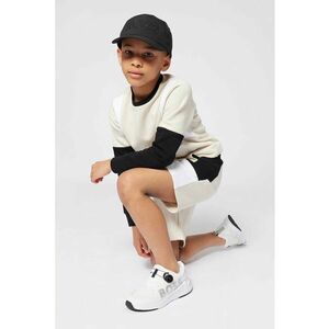 Pantaloni scurti din amestec de bumbac cu talie ajustabila imagine