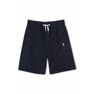 Pantaloni scurti din amestec de bumbac cu model imagine