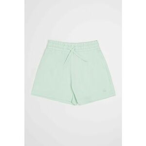 Pantaloni scurti cu snur si logo brodat imagine