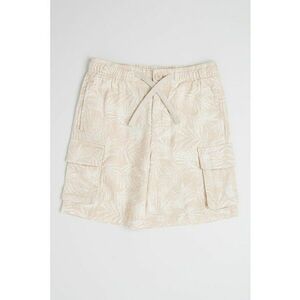 Pantaloni scurti cu imprimeu floral si buzunare laterale imagine