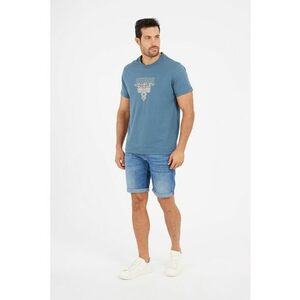 Blugi scurti de denim cu buzunare imagine