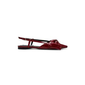 Pantofi slingback de piele si piele ecologica imagine