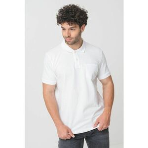 Tricou polo cu buzunar pe piept imagine