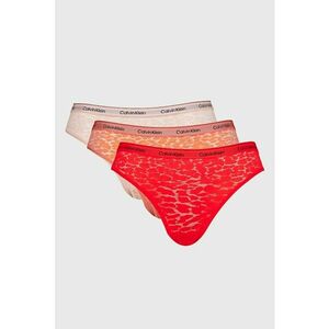 Set de chiloti de dantela cu model animal print - 3 perechi imagine