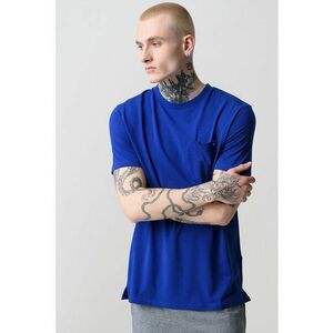 Tricou din amestec de modal cu decolteu la baza gatului imagine