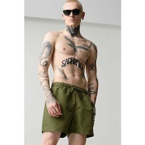 Pantaloni scurti de baie cu snur si logo imagine
