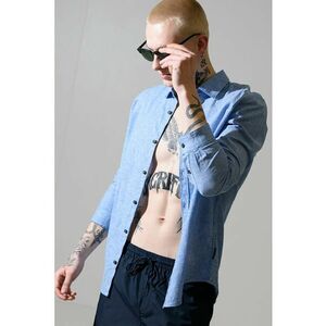 Pantaloni scurti de baie cu snur si banda laterala cu logo imagine