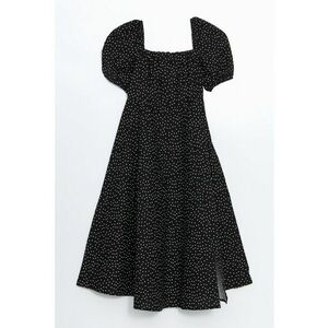 Rochie cu maneci scurte si buline imagine