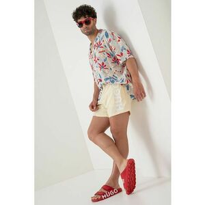 Pantaloni scurti de baie cu imprimeu logo imagine