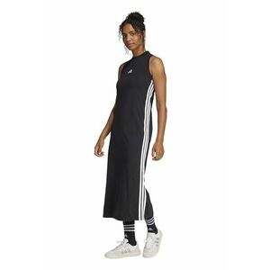 Rochie lunga din amestec de bumbac cu slit lateral imagine