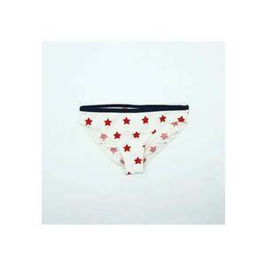 Slip de baie fetite - cu stelute rosii - 81419 - 92 cm - Alb imagine