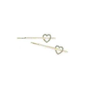 Set 2 agrafe cu perle albe acrilice imagine