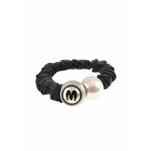 Elastic de par negru cu perla imagine