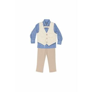 Costum elegant baieti - 4 piese - cu vesta - MY-5127 imagine