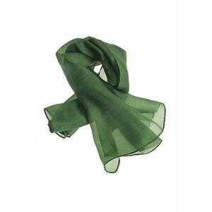 Esarfa verde de matase 50 x 50 cm imagine