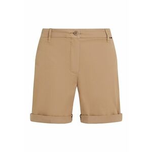 Pantaloni scurti din amestec de lyocell cu buzunare si talie inalta imagine