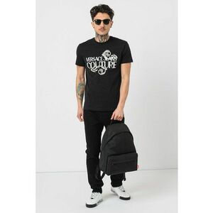 Tricou din bumbac cu imprimeu logo imagine