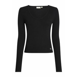Bluza slim fit cu decolteu in V imagine