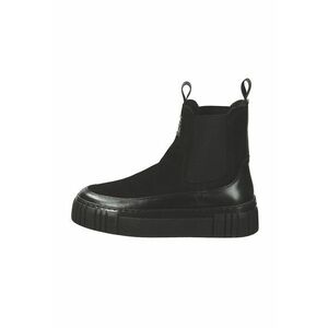 Ghete Chelsea de piele intoarsa si piele imagine