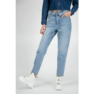 Blugi mom fit cu 5 buzunare imagine