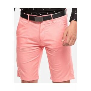 Pantaloni scurti din amestec de bumbac - Roz somon - imagine