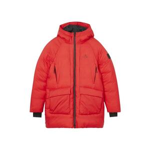 Geaca parka cu vatelina - gluga si detaliu logo imagine