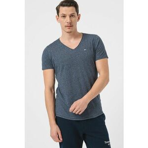 Tricou slim fit cu decolteu in V Jaspe imagine