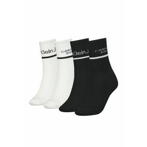 Set de sosete lungi cu imprimeu logo - 4 perechi imagine