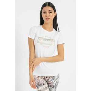 Tricou slim fit cu imprimeu logo imagine