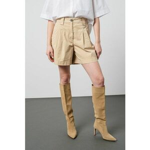 Pantaloni scurti cu pliuri frontale Hanicola imagine