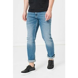 Blugi slim fit cu 5 buzunare imagine