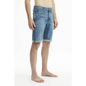 Pantaloni scurti slim fit din denim imagine