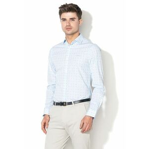 Camasa slim fit cu imprimeu grafic imagine