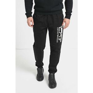 Pantaloni de trening din bumbac cu imprimeu logo imagine