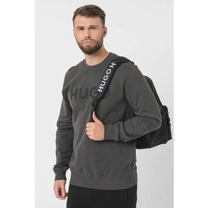 Bluza de trening de bumbac cu imprimeu logo Dem - Negru - Gri carbune - imagine