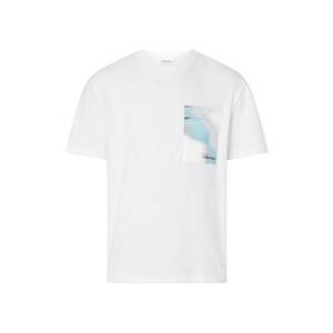 Tricou din amestec de bumbac organic cu detaliu logo imagine