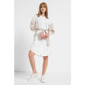 Rochie-camasa scurta cu nasturi imagine