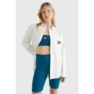 Camasa relaxed fit de bumbac organic cu buzunar pe piept imagine
