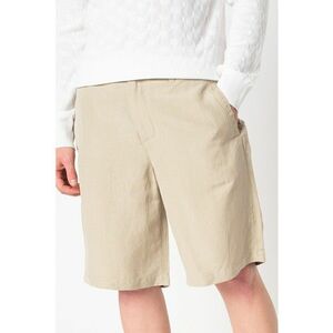 Pantaloni scurti chino regular fit - din amestec de in imagine