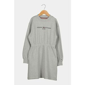 Rochie din bumbac organic cu logo brodat imagine