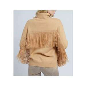Pulover dama - Poliamida - Bej - 98787 imagine